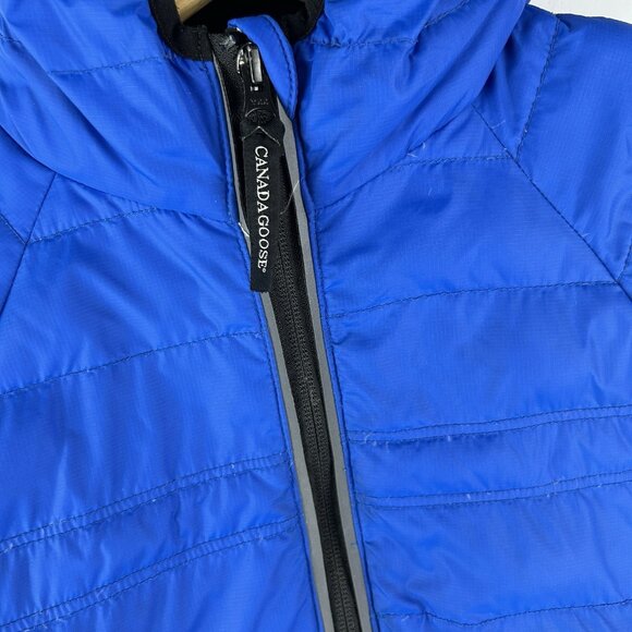 Canada Goose Boys Youth Sherwood Puffer M 10-12 Royal Blue 5070ypd Authentic - Picture 6 of 16